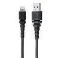 Zeikos Built tough 6ft MFI lightning cable bk BLT01